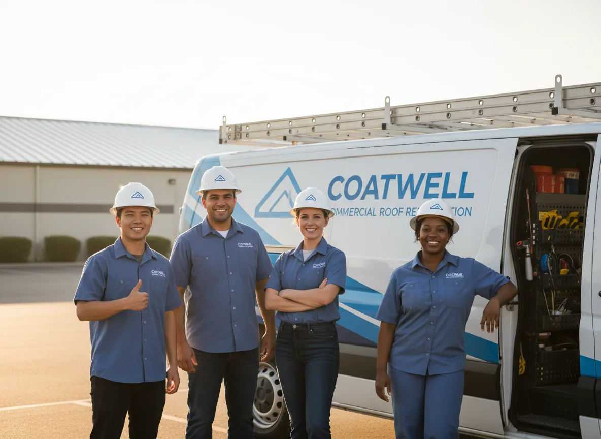 Commercial roof coating company in Scottville, NC